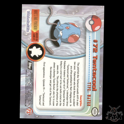 Topps Tentacool #72 Foil Series 1 Pokemon 2000