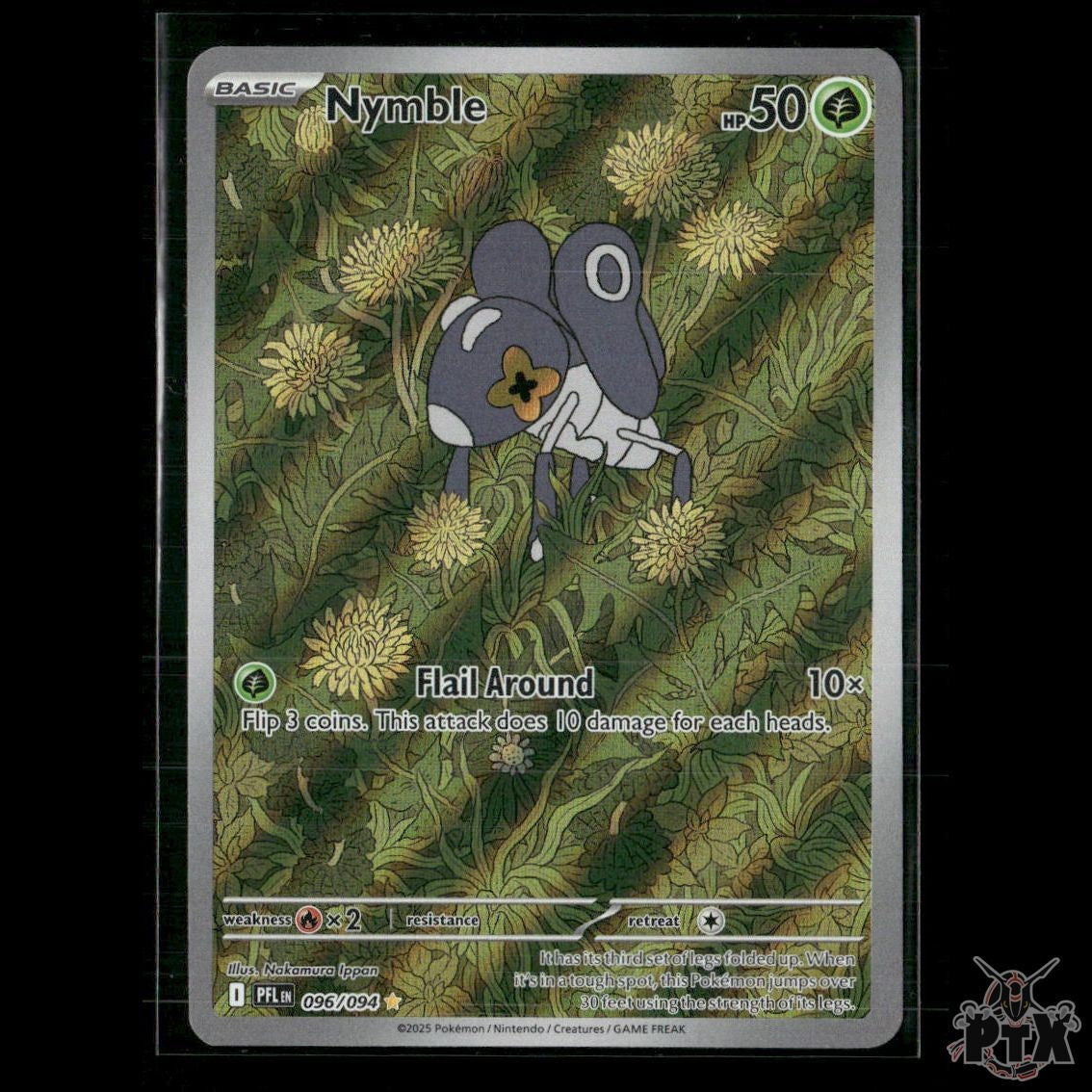 Nymble 096/094 ME02: Phantasmal Flames NM Pokemon