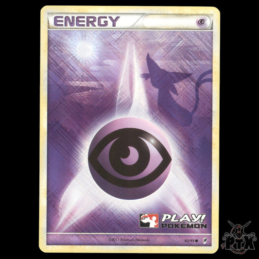 Psychic Energy PLAY! Holo #92/95 Call of Legends Promo NM/Near Mint Pokemon 2011