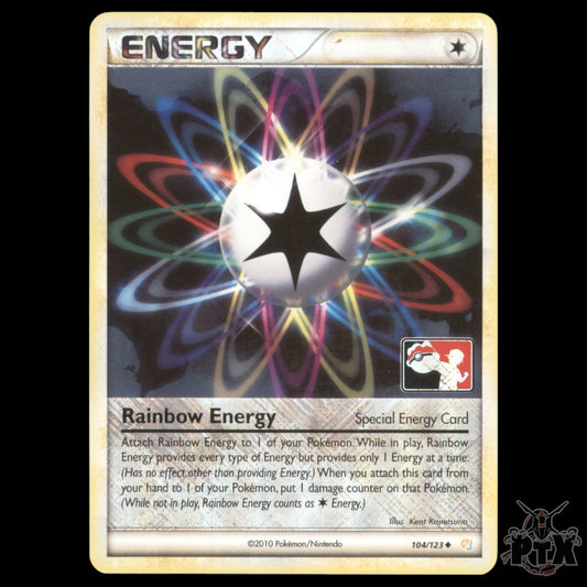 Rainbow Energy PLAY! Holo #104/123 Promo NM/Near Mint Pokemon 2010