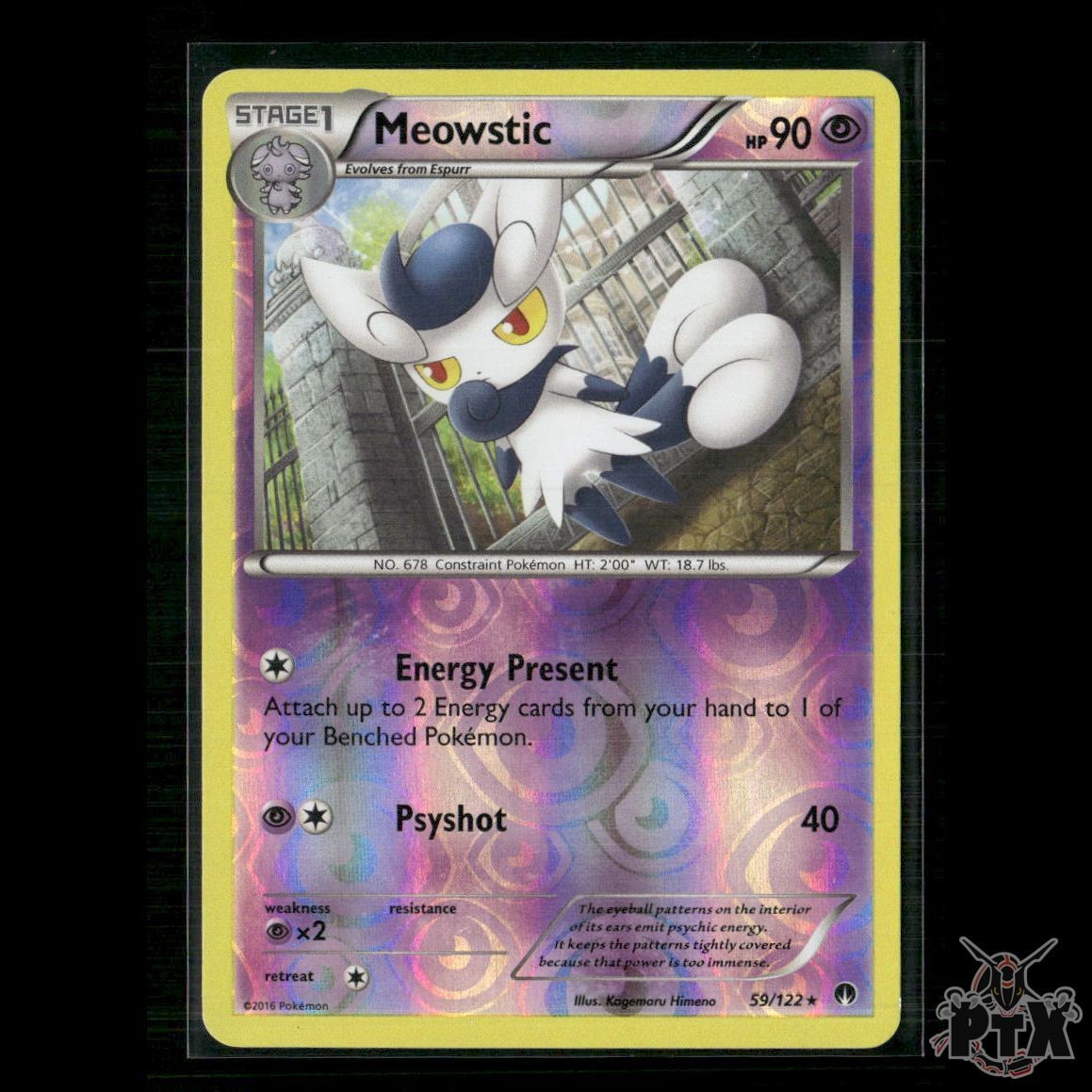 Meowstic 59/122 XY - BREAKpoint LP Pokemon