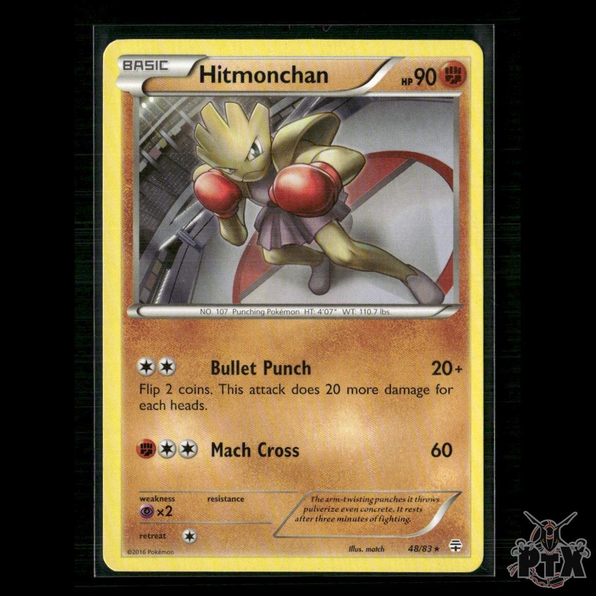 Hitmonchan 48/83 Generations NM Pokemon