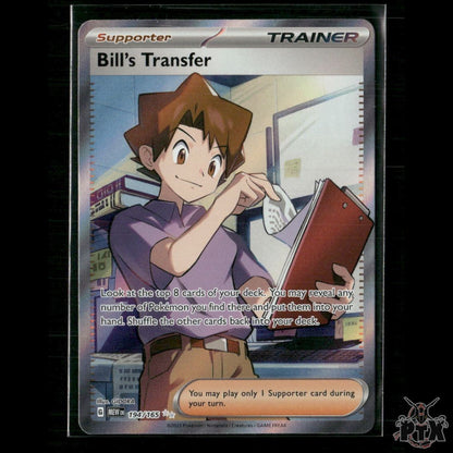 Bill's Transfer 194/165 SV: Scarlet & Violet 151 NM Pokemon