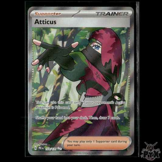 Atticus 133/131 SV: Prismatic Evolutions NM Pokemon 2025