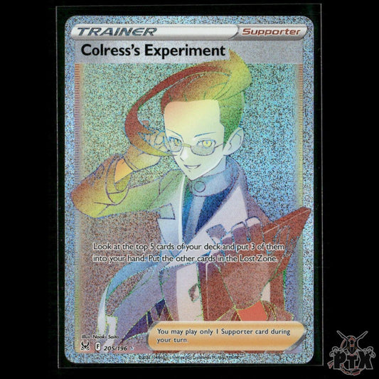 Colress's Experiment (Secret) 205/196 SWSH11: Lost Origin NM Pokemon