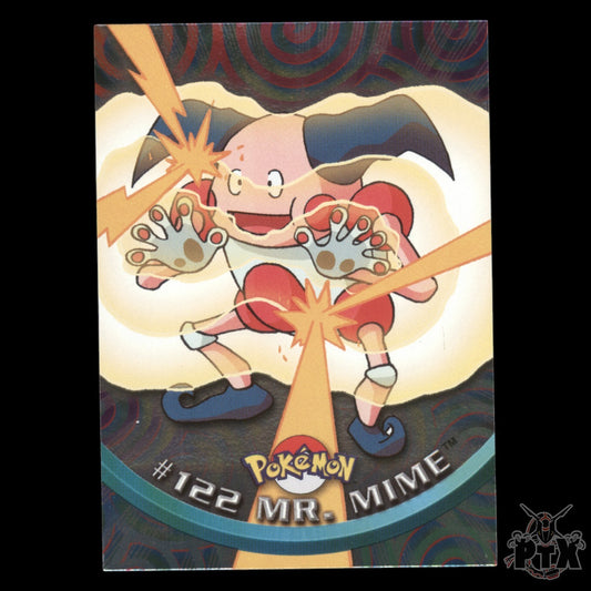Topps Mr. Mime #122 Foil Series 3 Pokemon 2000