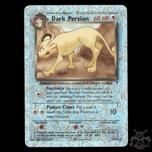 Dark Persian Reverse Holo #6/110 Legendary Collection HP/Heavily Played Pokemon