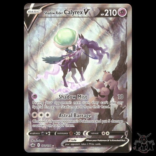Calryrex V #172/198 Chilling Reign NM/Near Mint Pokemon 2021