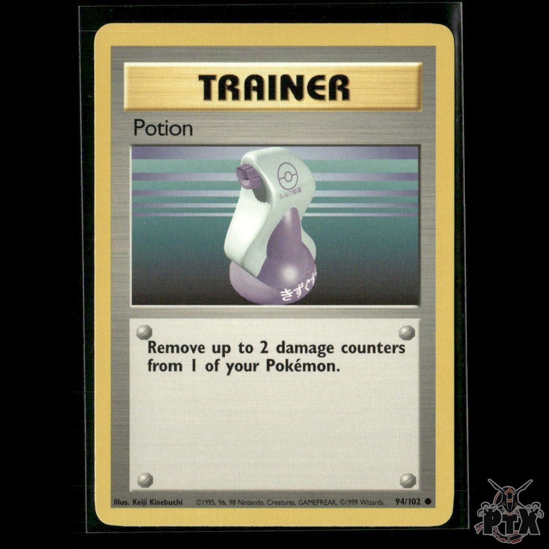 Potion 94/102 Base Set LP Pokemon