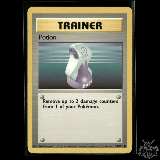 Potion 94/102 Base Set LP Pokemon