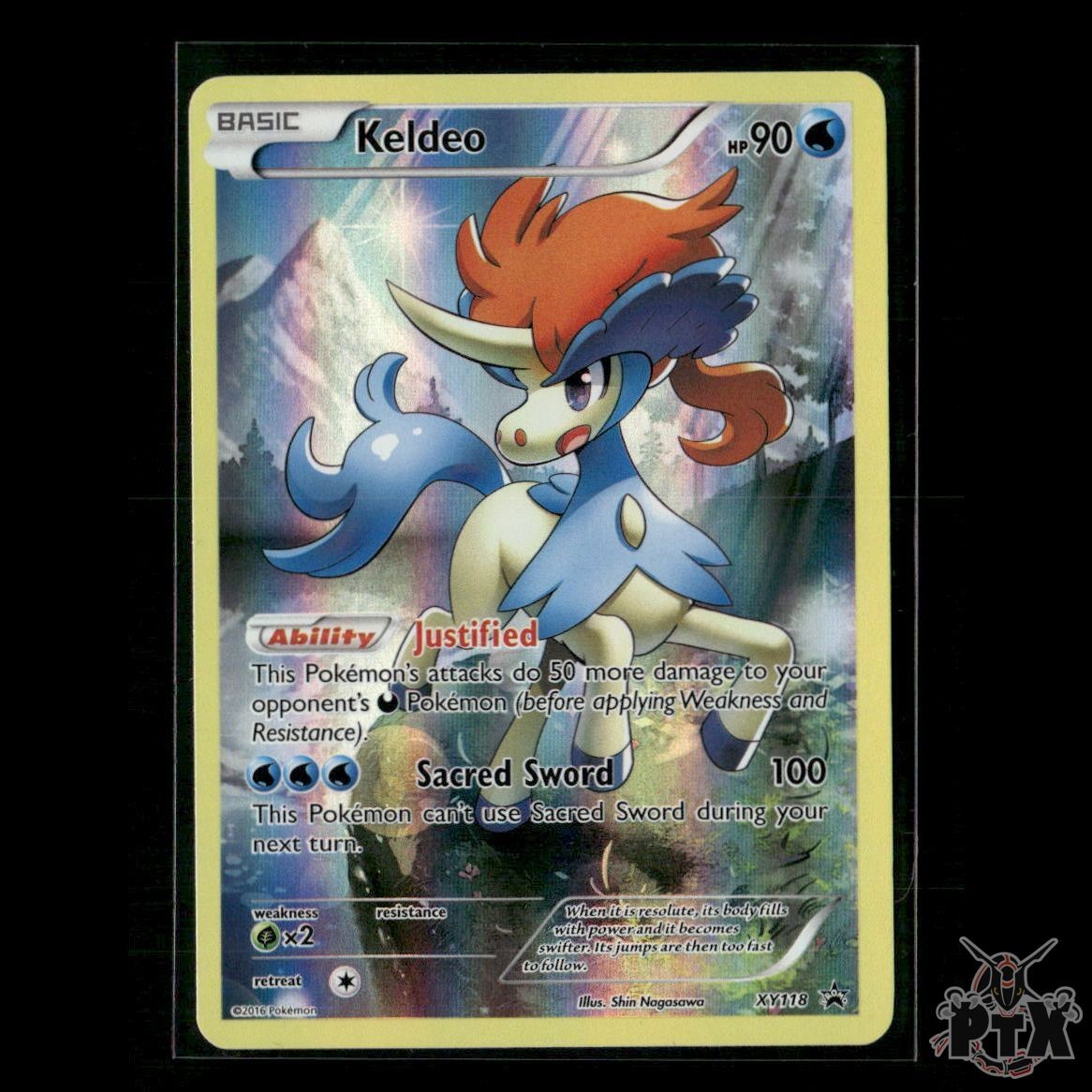 Keldeo XY118 XY Promos NM Pokemon