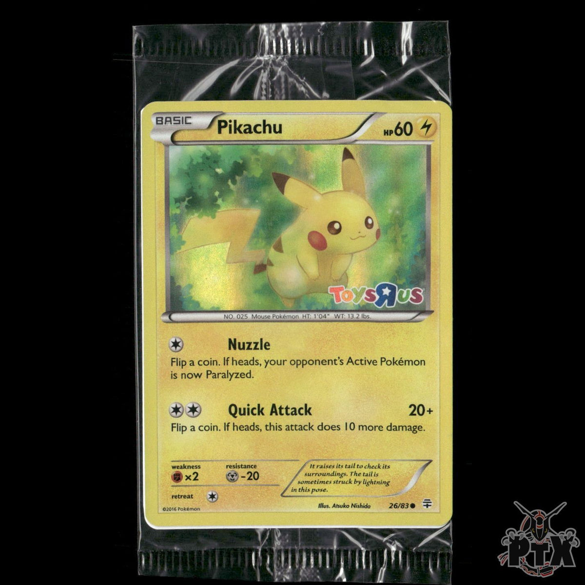 Pikachu 26/83 Toys R Us Promo Sealed Pokemon