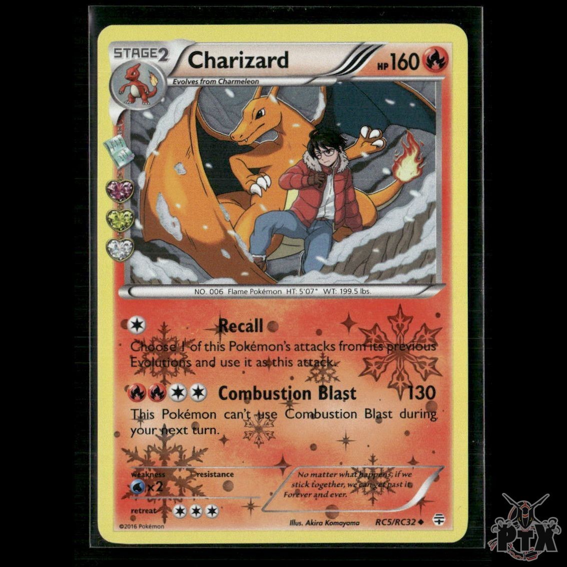 Charizard RC5/RC32 Generations: Radiant Collection NM Pokemon