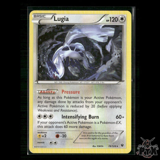 Lugia 78/124 XY - Fates Collide LP Pokemon
