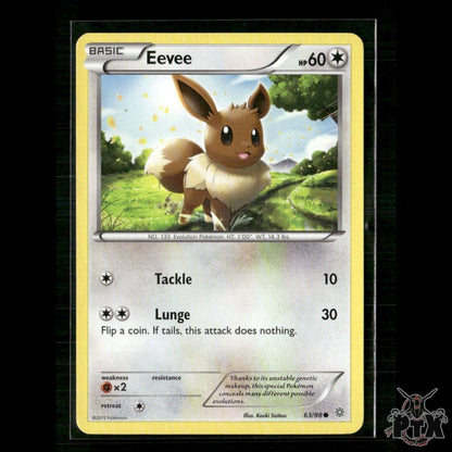 Eevee 63/98 XY - Ancient Origins MP Pokemon