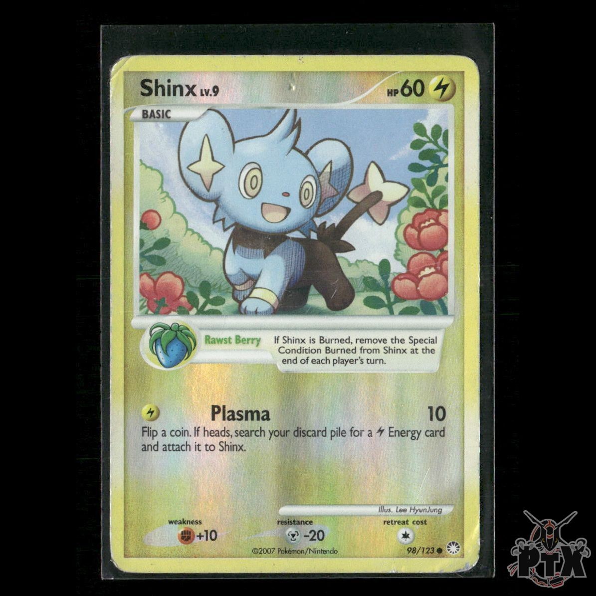 Shinx Reverse Holo 98/123 Mysterious Treasures HP Pokemon