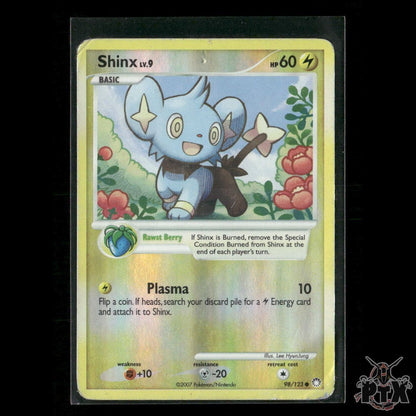 Shinx Reverse Holo 98/123 Mysterious Treasures HP Pokemon