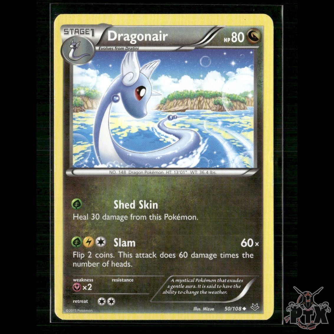 Dragonair 50/108 XY - Roaring Skies LP Pokemon