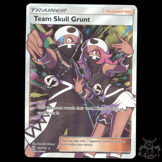 Team Skull Grunt #149/149 Sun & Moon Base NM/LP Pokemon 2017