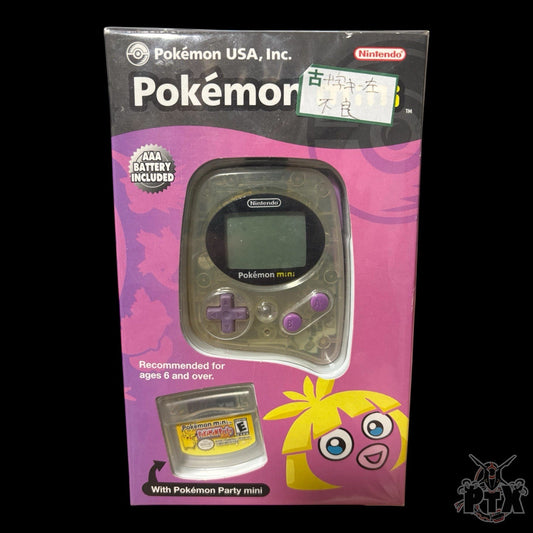 Pokemon Smoochum Purple Console US English Ver. w/Pokemon Party Mini Sealed