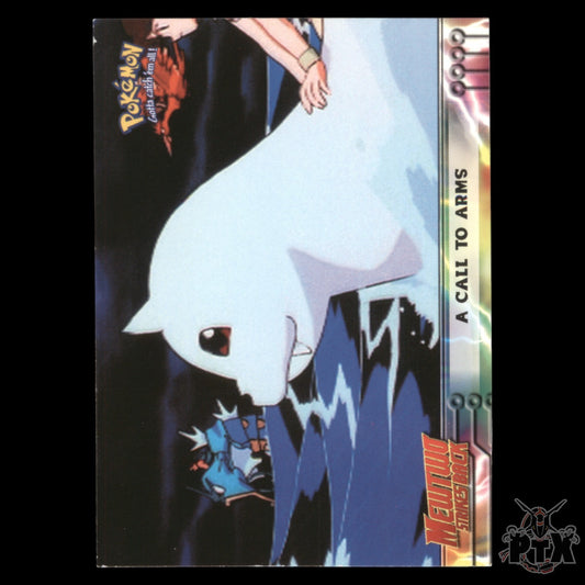 Topps The First Movie A Call to Arms Mewtwo Strike Back Pokemon 2000