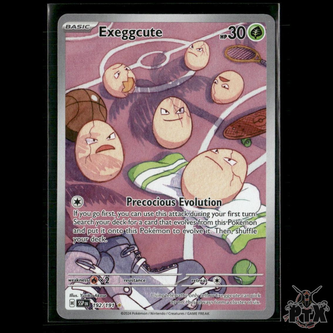 Exeggcute 192/191 SV08: Surging Sparks NM Pokemon