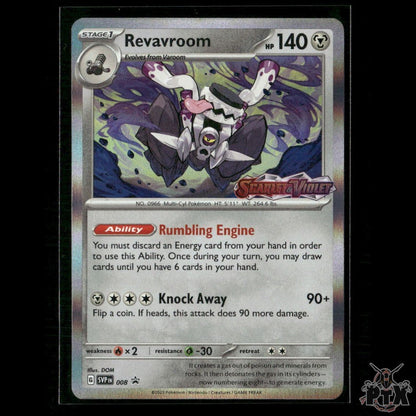 Revavroom (Prerelease) 008 SV: Scarlet & Violet Promo Cards NM Pokemon