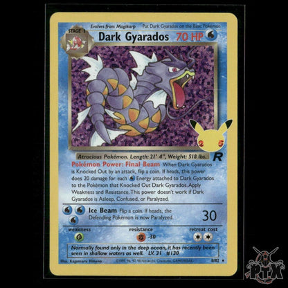 Dark Gyarados 8/82 Celebrations: Classic Collection NM Pokemon