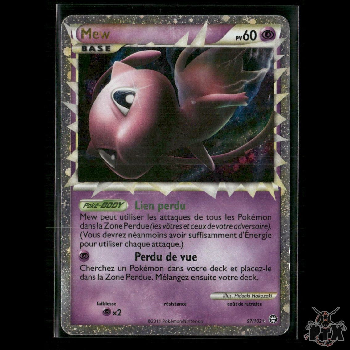Mew (Prime) 97/102 Triumphant HP Pokemon