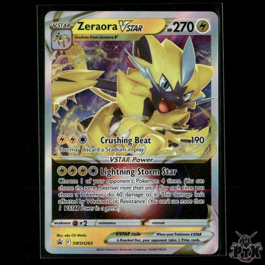 Zeraora VSTAR SWSH265 SWSH: Sword & Shield Promo Cards NM Pokemon