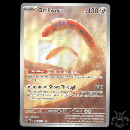 Orthworm #224/193 Paldea Evolved NM/Near Mint Pokemon 2023