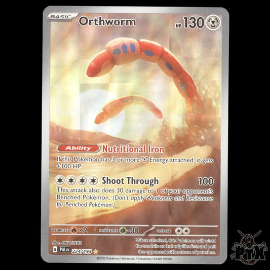 Orthworm #224/193 Paldea Evolved NM/Near Mint Pokemon 2023