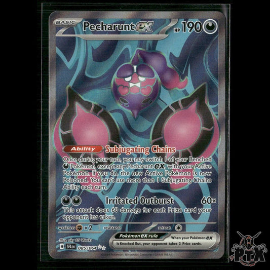 Pecharunt ex 085/064 SV: Shrouded Fable NM Pokemon