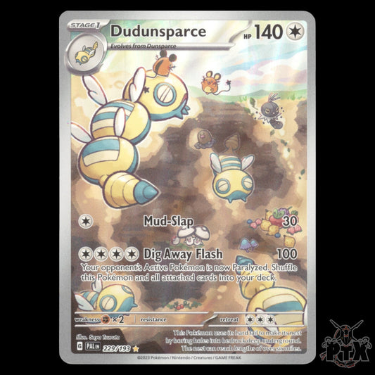 Dudunsparce #229/193 Paldea Evolved NM/Near Mint Pokemon 2023
