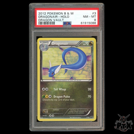 Dragonair Holo #3/20 PSA 8 Dragon Vault Pokemon 2012