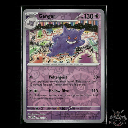 Gengar Reverse Holo 094/165 SV: Scarlet & Violet 151 NM Pokemon
