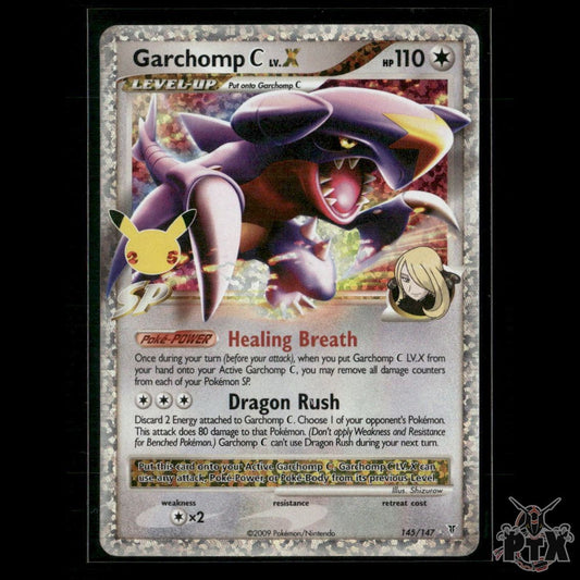 Garchomp C LV.X 145/147 Celebrations: Classic Collection NM Pokemon
