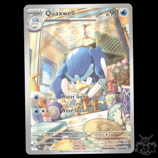 Quaxwell #207/193 Paldea Evolved NM/Near Mint Pokemon 2023