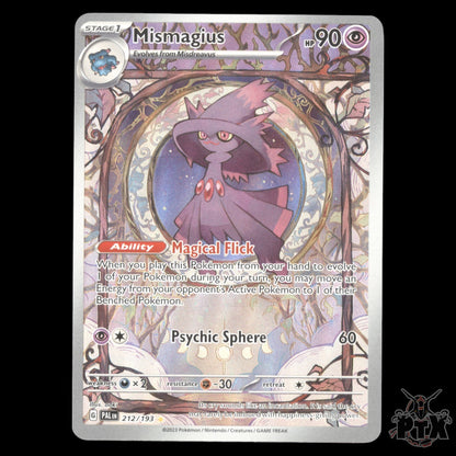 Mismagius #212/193 Paldea Evoled NM/Near Mint Pokemon 2023