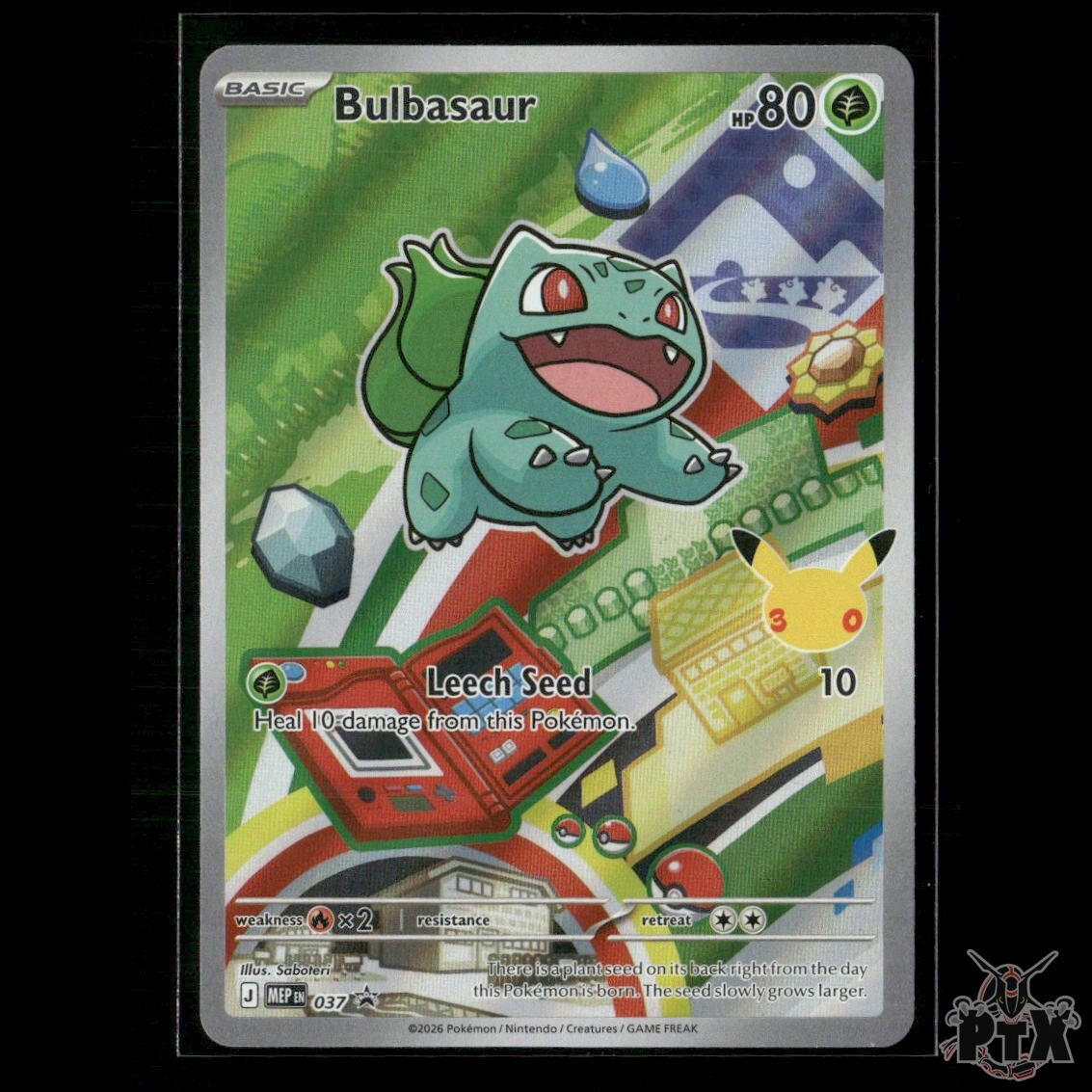 Bulbasaur 037 ME: Mega Evolution Promo NM Pokemon