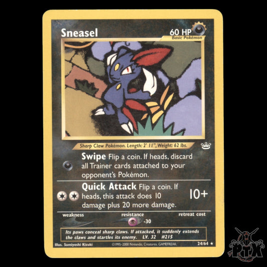 Sneasel #24/64 Neo Revelation NM/LP Pokemon 2000