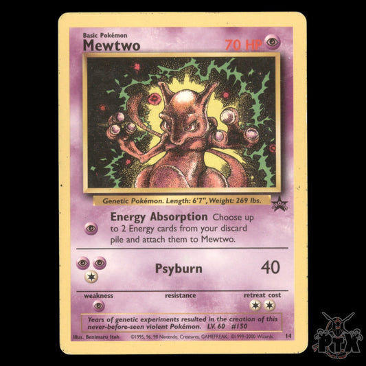 Mewtwo #14/53 WoTC Promo LP/Lightly Played Pokemon 2000