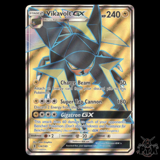 Vikavolt gx #134/145 Guardians Rising NM/Near Mint Pokemon 2017