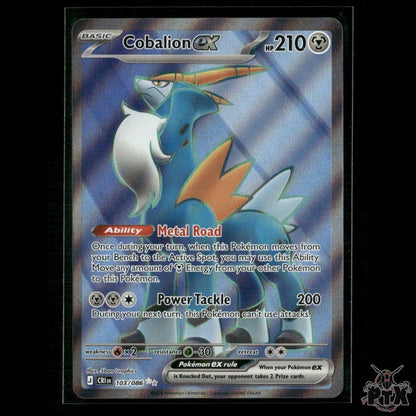 Cobalion ex 103/086 ME04: Chaos Rising NM Pokemon