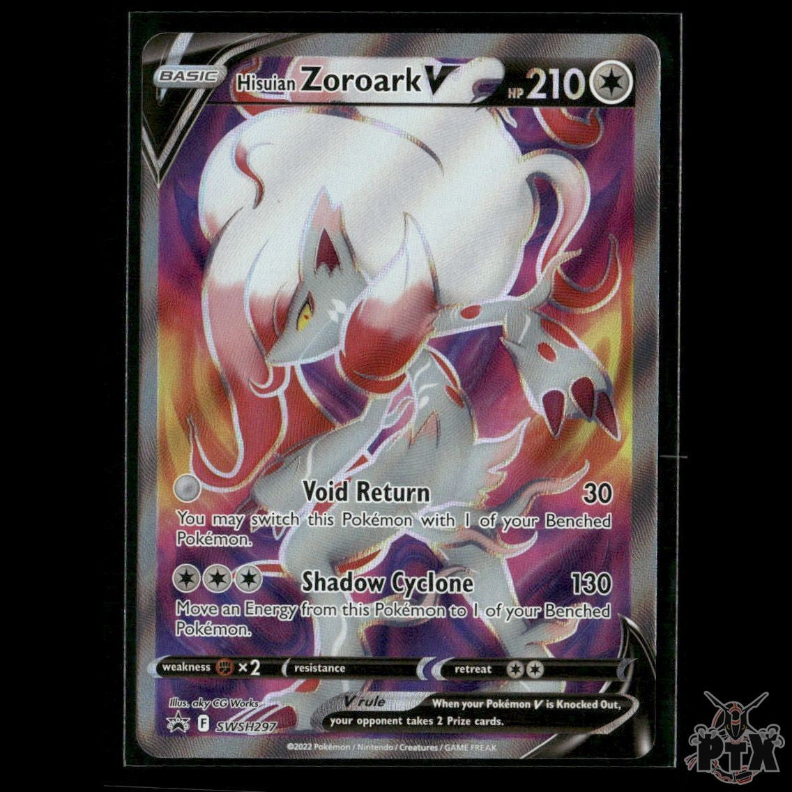 Hisuian Zoroark V - SWSH297 SWSH: Sword & Shield Promo Cards NM Pokemon