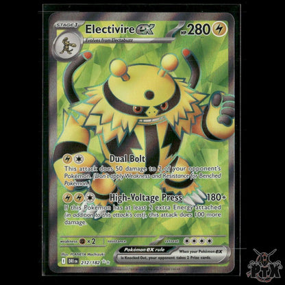 Electivire ex 212/182 SV10: Destined Rivals NM Pokemon