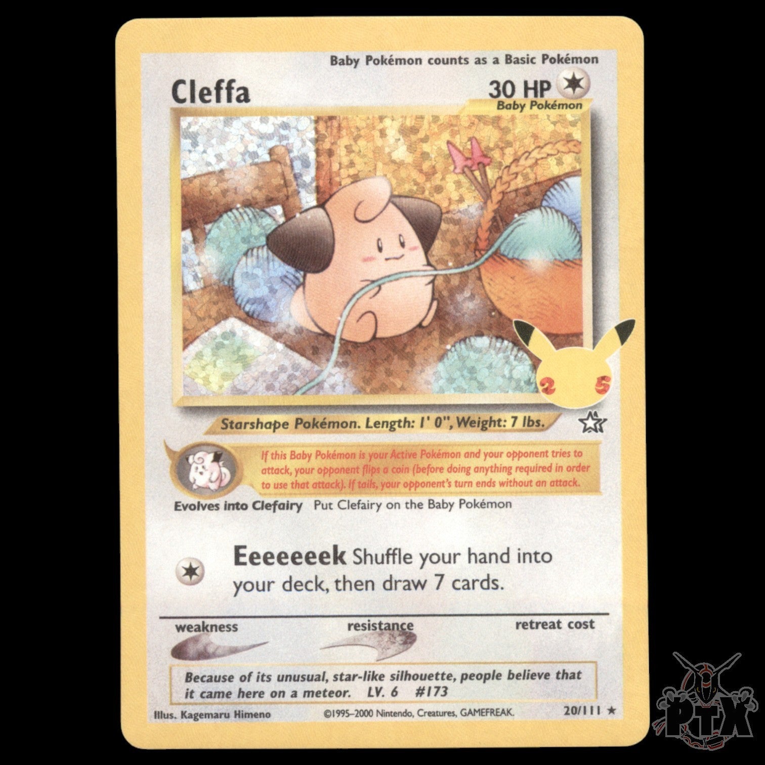 Cleffa #020/111 Celebrations NM/Near Mint Pokemon 2021