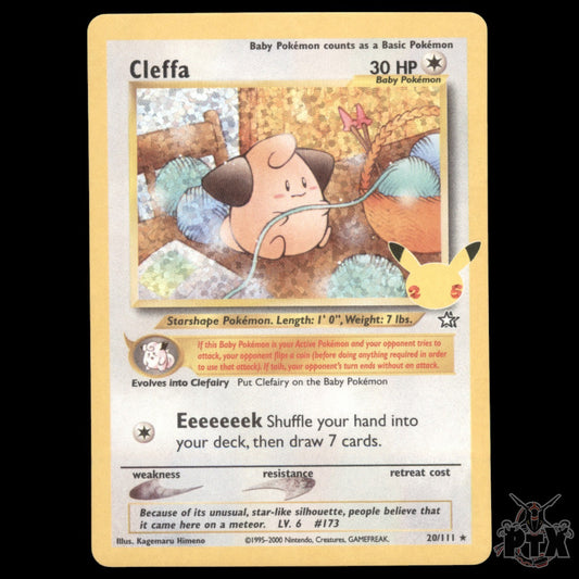 Cleffa #020/111 Celebrations NM/Near Mint Pokemon 2021