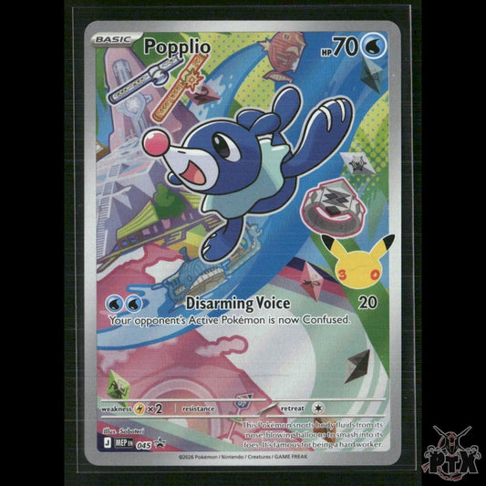 Popplio 045 ME: Mega Evolution Promo NM Pokemon