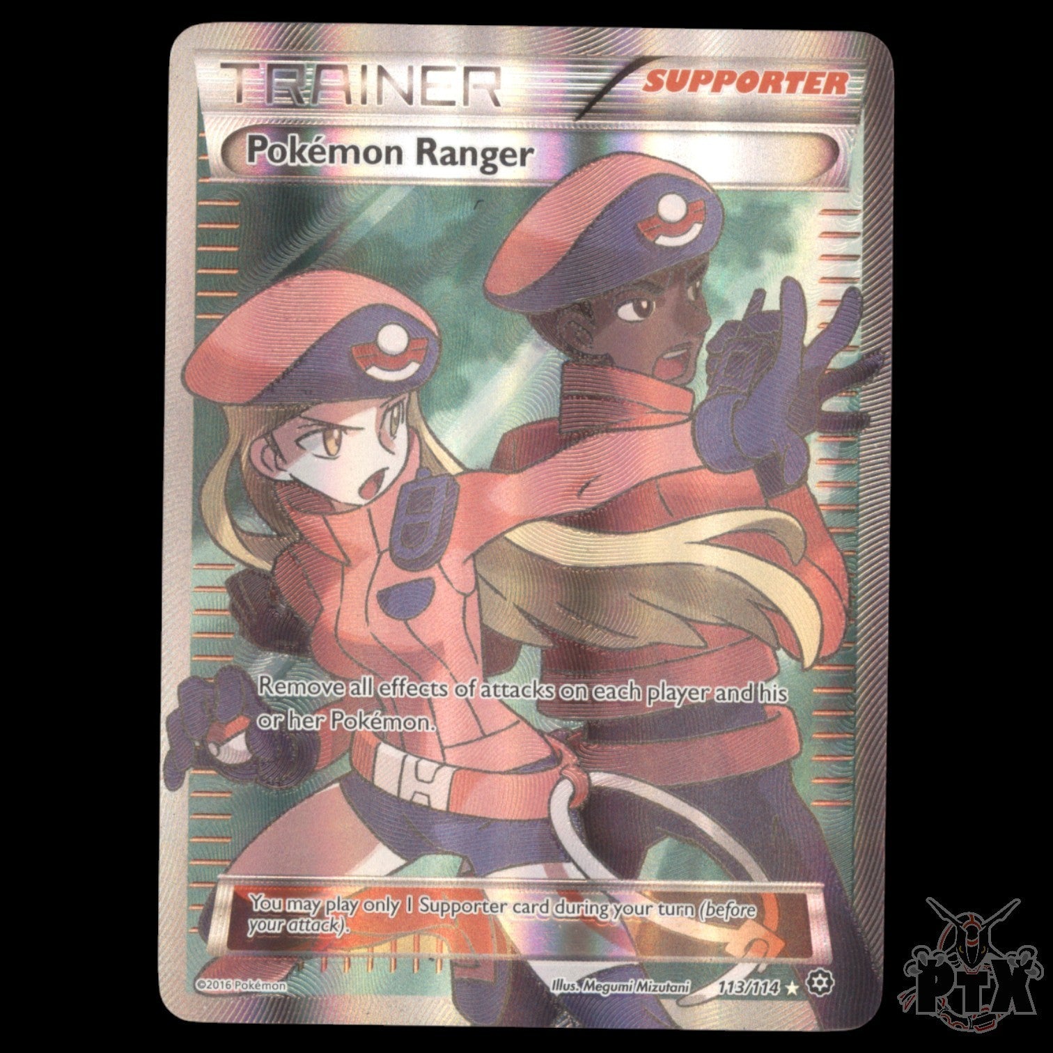 Pokemon Ranger #113/114 Steam Siege LP/Lightly Played  Pokemon 2016
